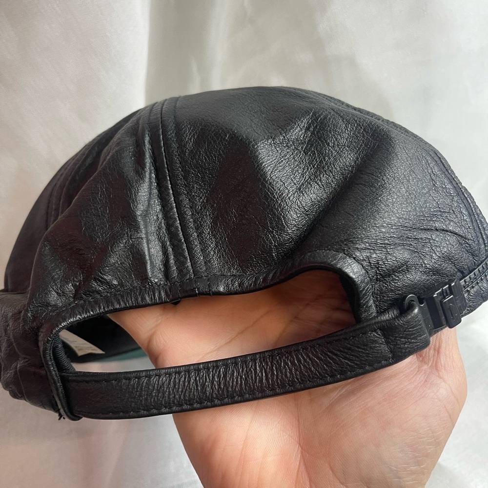 PE BEN Black and Teal Vintage Hat - Picture 3 of 4